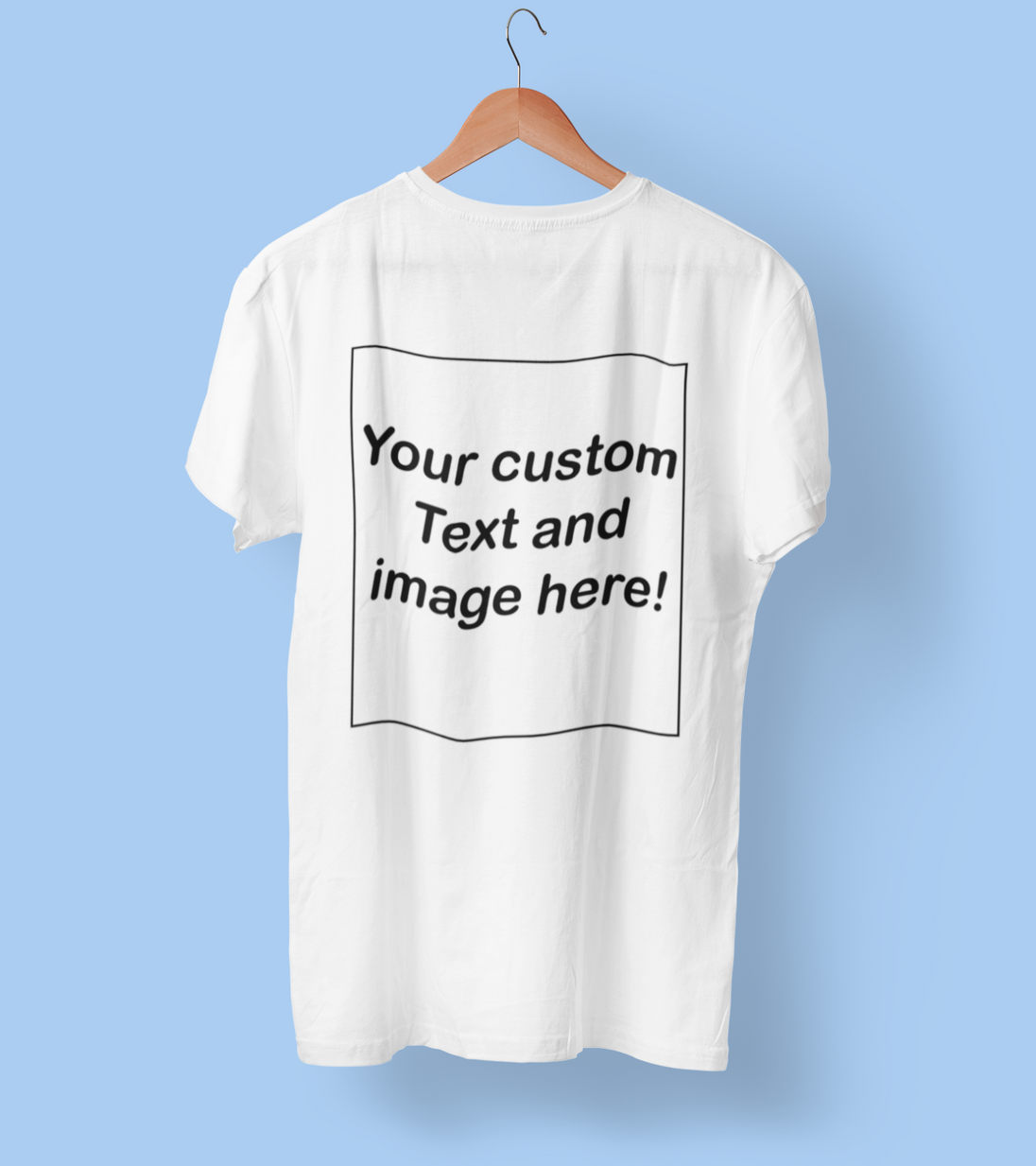 Custom Personalized T Shirt Print Your Logo Photo Text Custom Made Shirt