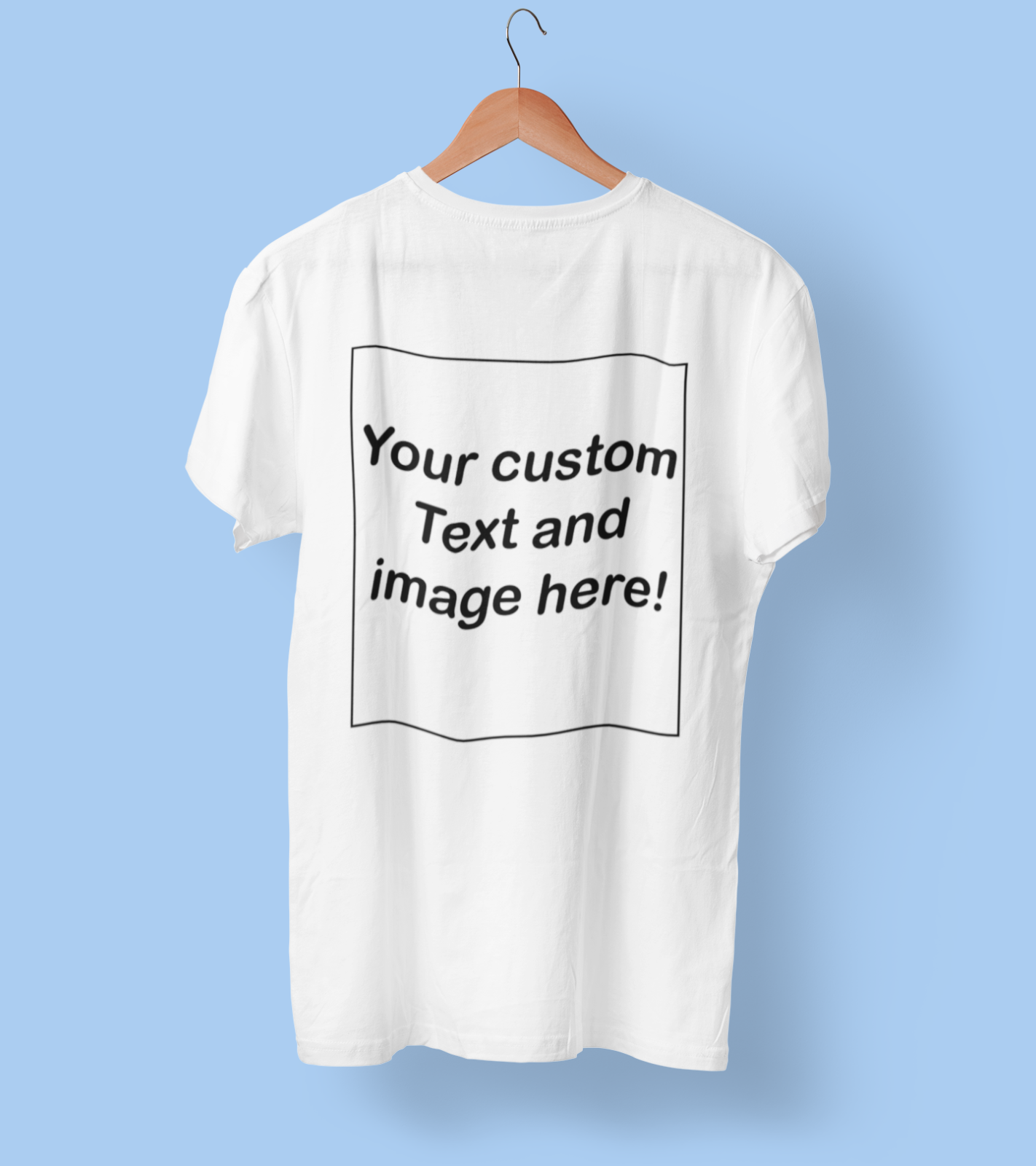 Custom Personalized T Shirt Print Your Logo Photo Text Custom Made Shirt