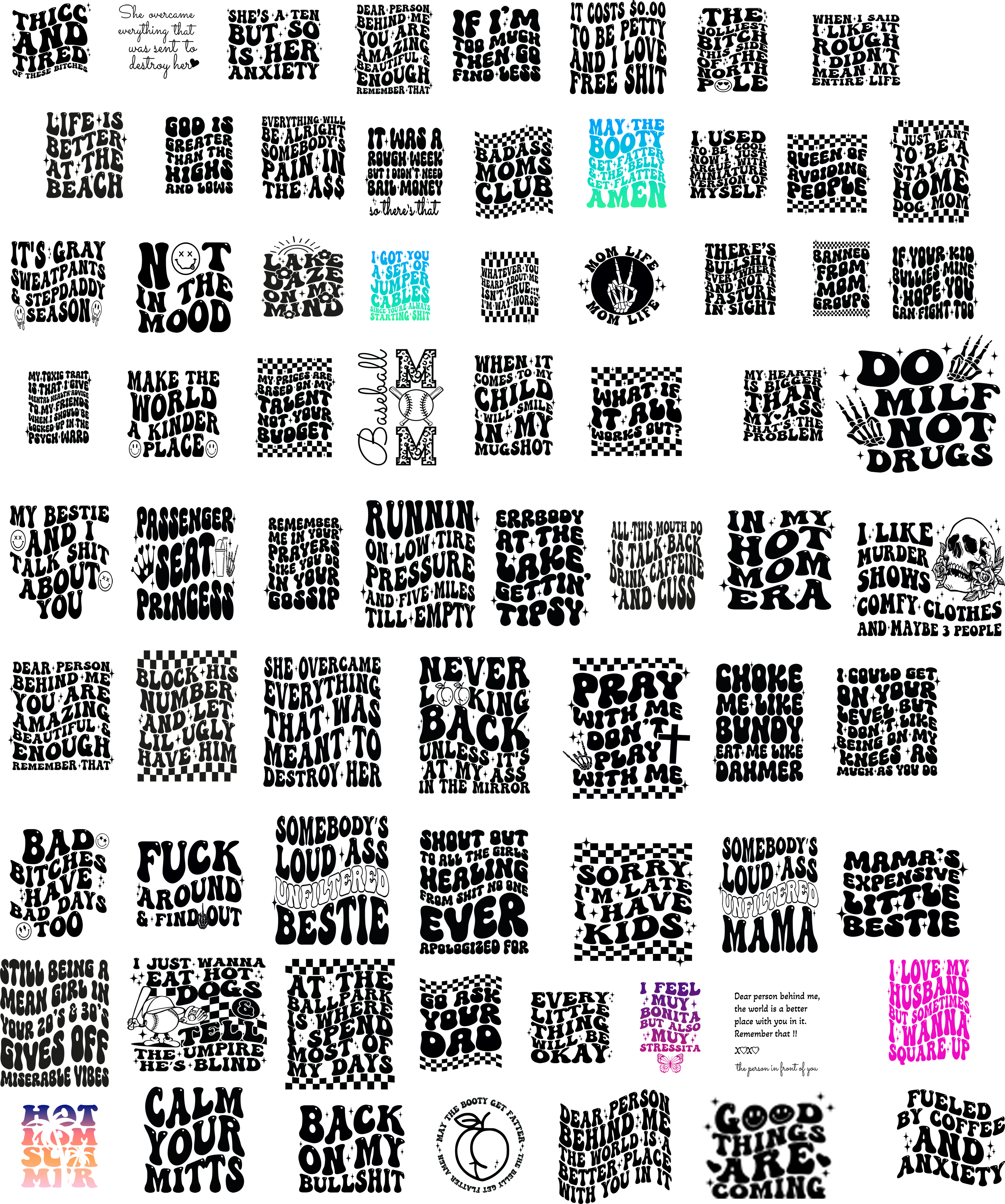 Sublimation, DTF, Vinyl, Design Graphics